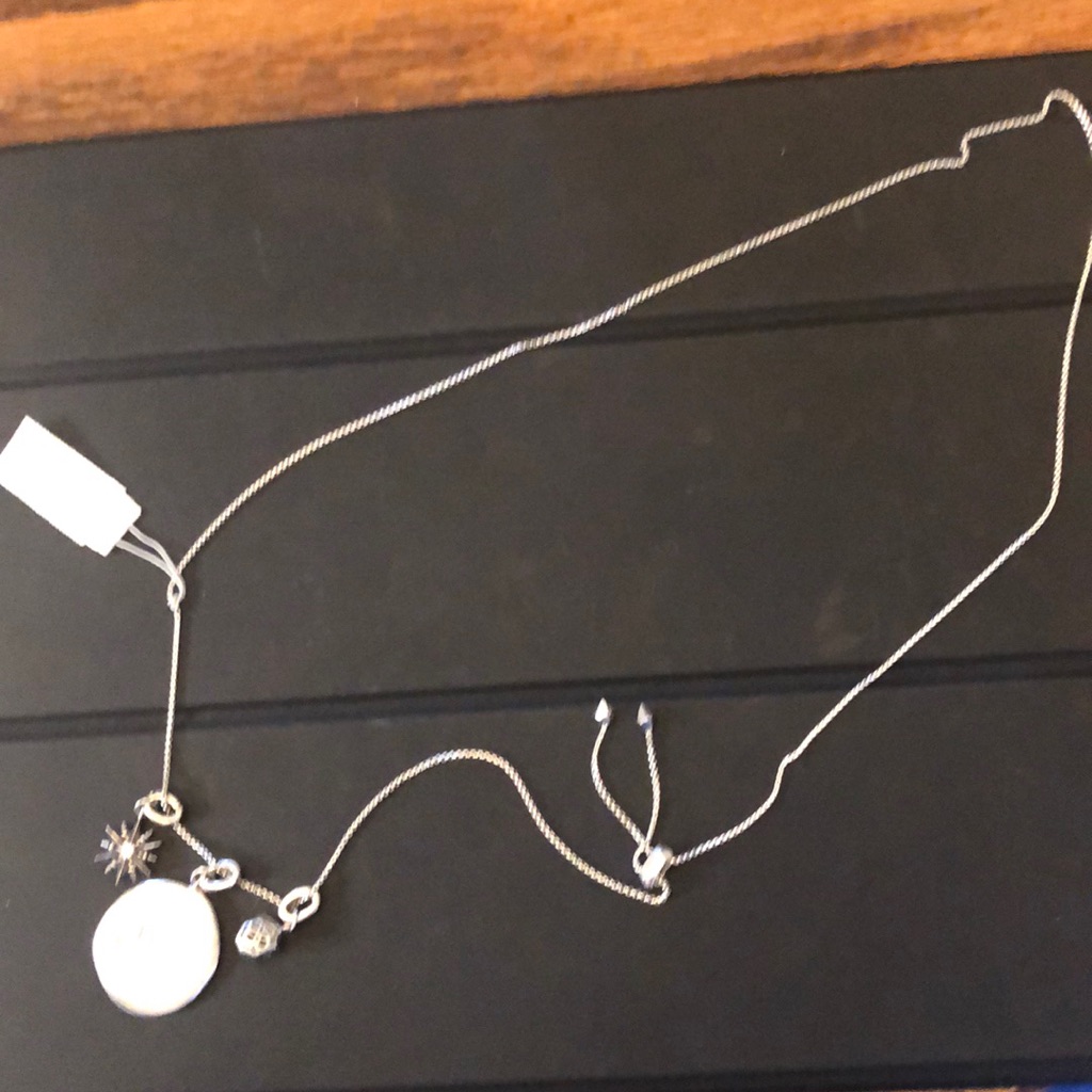KScott Aries Medallion And 2 Charms Necklace New 60$